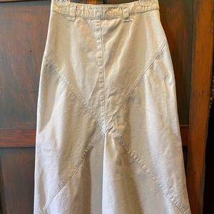 Union Bay Khaki Denim Skirt